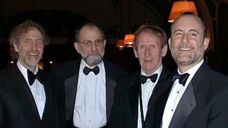 The Quartet: Vin, Steve, Vin, Bob, Mitch (l to r)